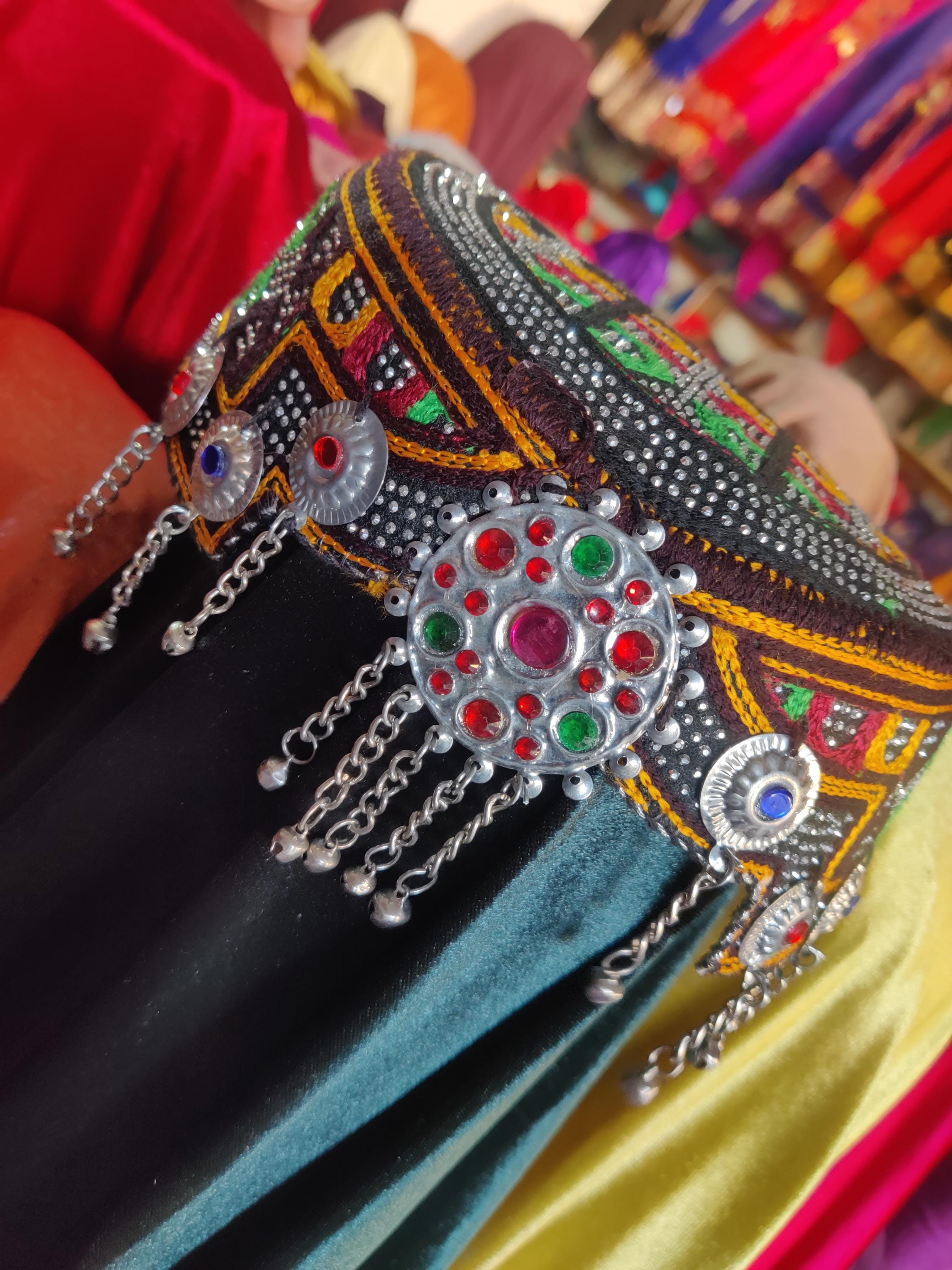 Traditional Headpiece | Afghani handmade Cultural cap for women | Turkish women's Cap | women's fashion | Ethnic Cap | Afghani mathapati cap