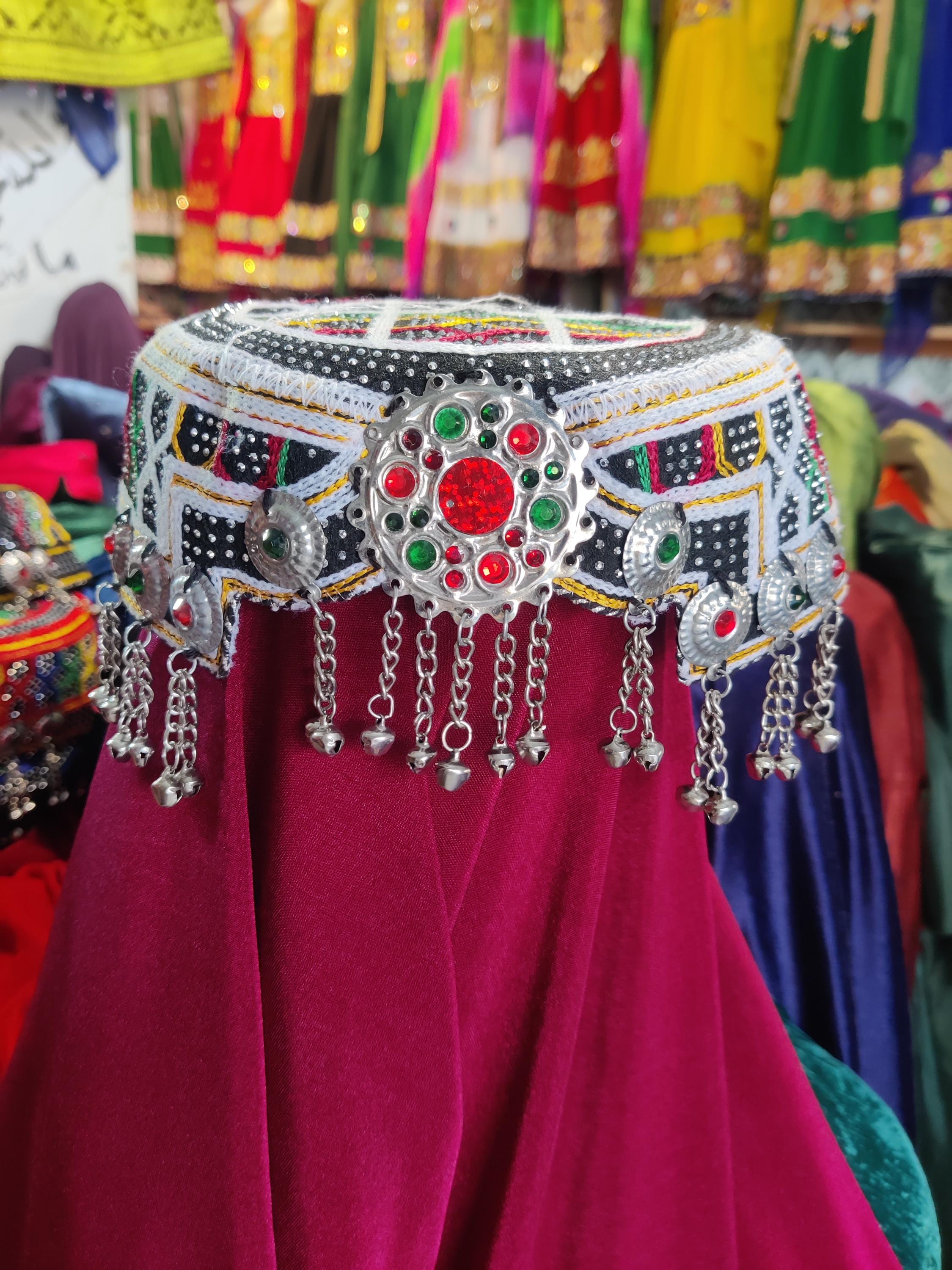 Bridal Gul Panra Matha Patti Afghan Wedding Headpiece