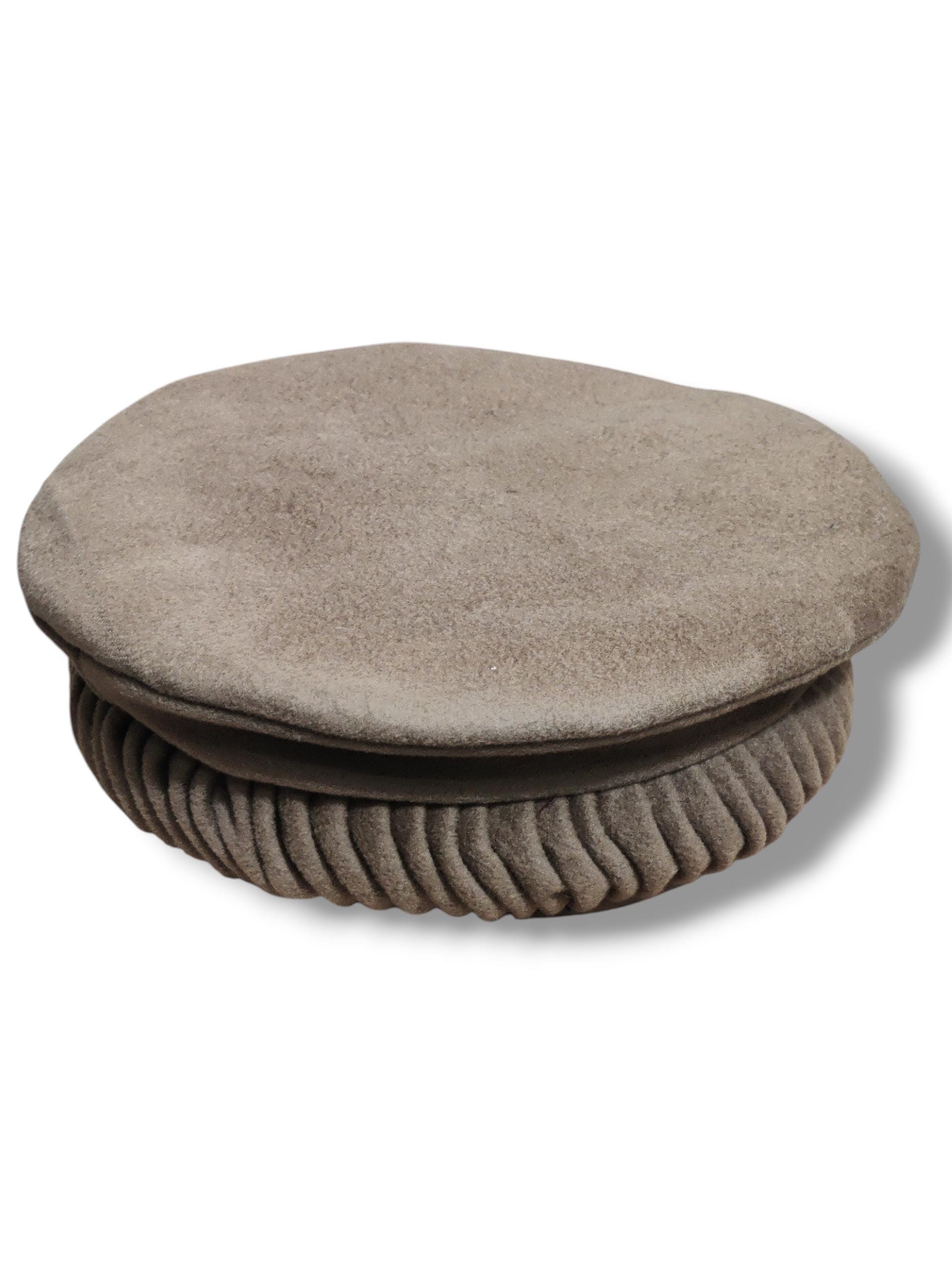 Handmade Wool Pakol - Chitrali Woolen Cap - Pakul - Lahori Cap