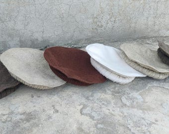 Woolen Hat | Chitrali Handmade Wool Cap | premium quality Traditional wool topi |  men&#39;s pakol cap | Afghan Traditional Pakol | Unisex Hat