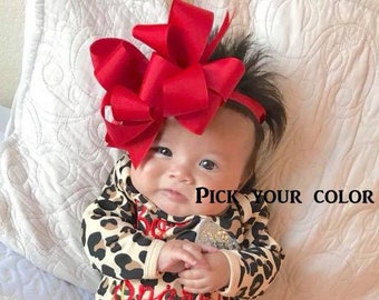 Big Hair Bows Etsy