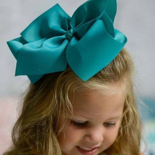 Big Bows Jumbo Hair Bow Large Boutique Bow You Pick Color - Etsy Big Bows Jumbo Hair Bow Large Boutique Bow You Pick Color - Etsy