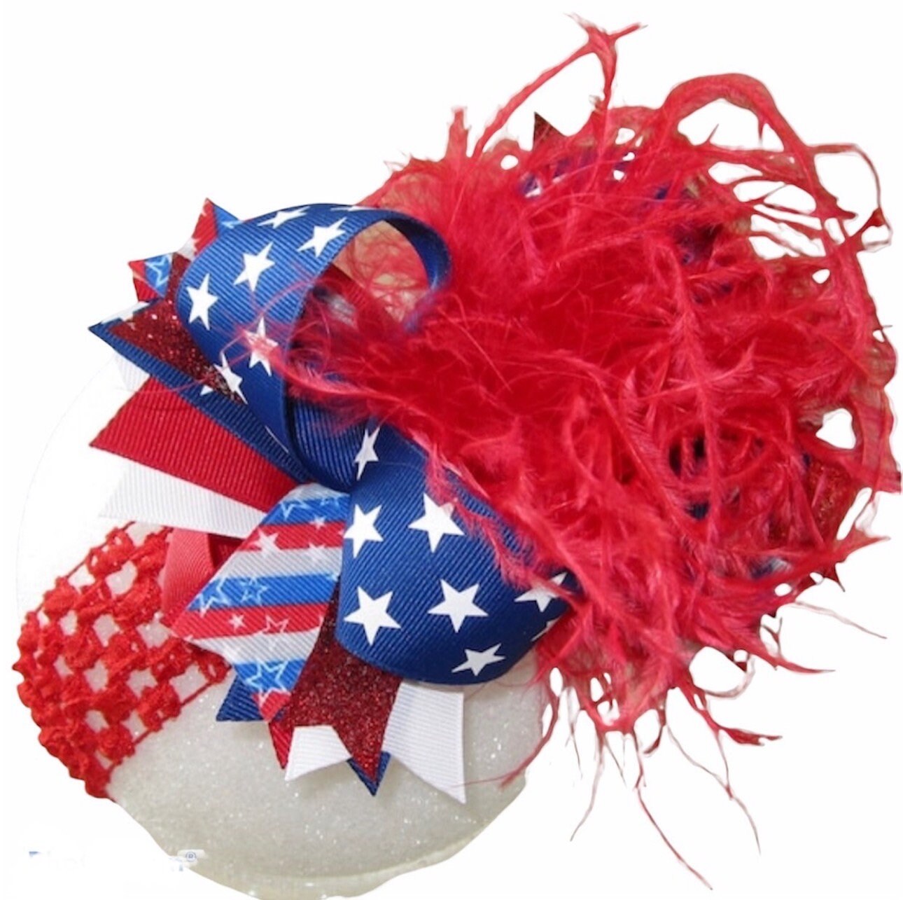 Patriotic Fascinator - Etsy