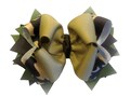 Camo Hair Bow, Boutique Hair Bows, Camouflage Hairbow, Army Bows, Military Hair Bows, Earth Tone Bow, Green Bow, Girls Camo Bow, Toddler Bow