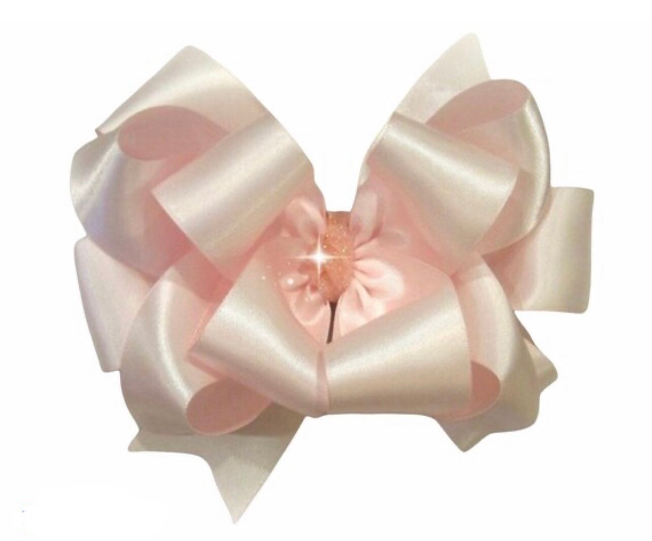 Pink Satin Hair Bow, Satin Hairbows, Pink Hair Bow, Big Pink Bow, Pink Glitter Bow, Baby Headbands, Pink Baby Headband, Toddler Bows, Triple