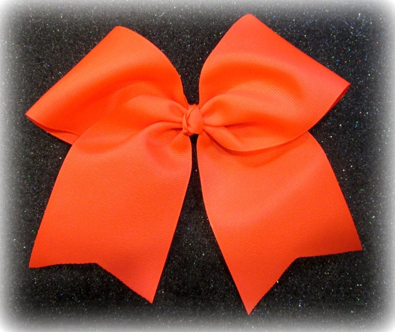 USA 10 JUMBO 6/" Cheer Bow Clip Holder Big Girls Large Hair Bows softball