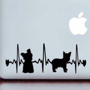 Yorkshire Terrier, Yorkie, Yorkie Gift, Yorkie Mom, Yorkie Decal, Terrier, Dog Lover, Laptop Decal, Yorkie Lover, Yorkie Sticker, Pet Lover