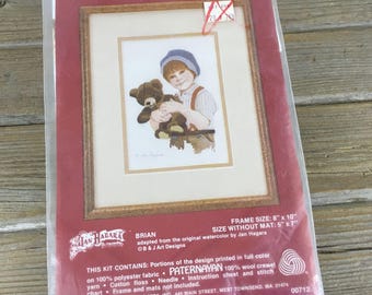 Needle Treasures “Brian” Jan Hagara Cross Stitch Kit