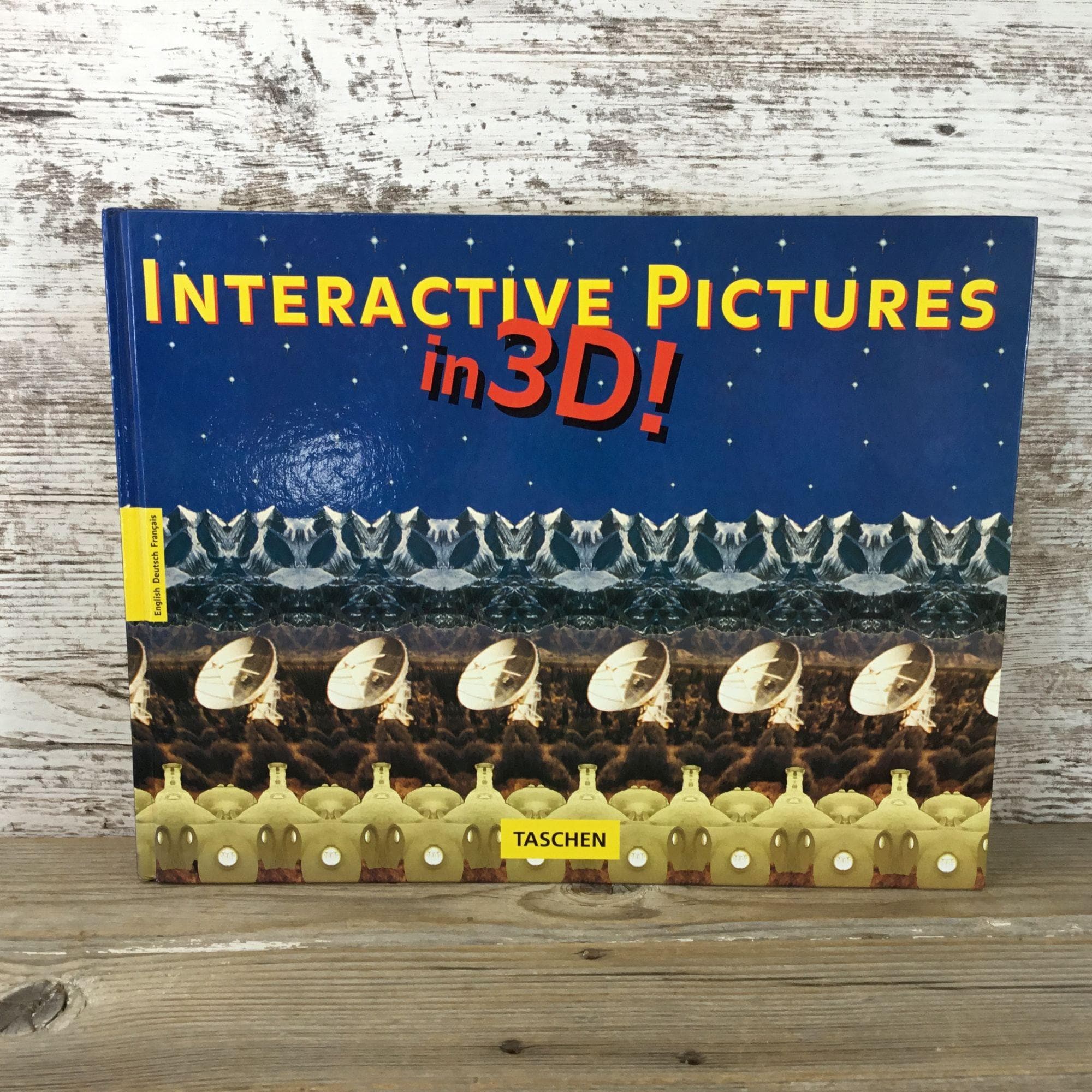Interactive Pictures In 3D! Hardcover Book By Taschen 1994