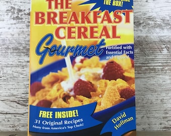 The Breakfast Cereal Gourmet By David Hoffman Cookbook 2005 Hardcover