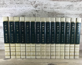 Vintage The World Book Year Books 1967-1981  Pick Your Year
