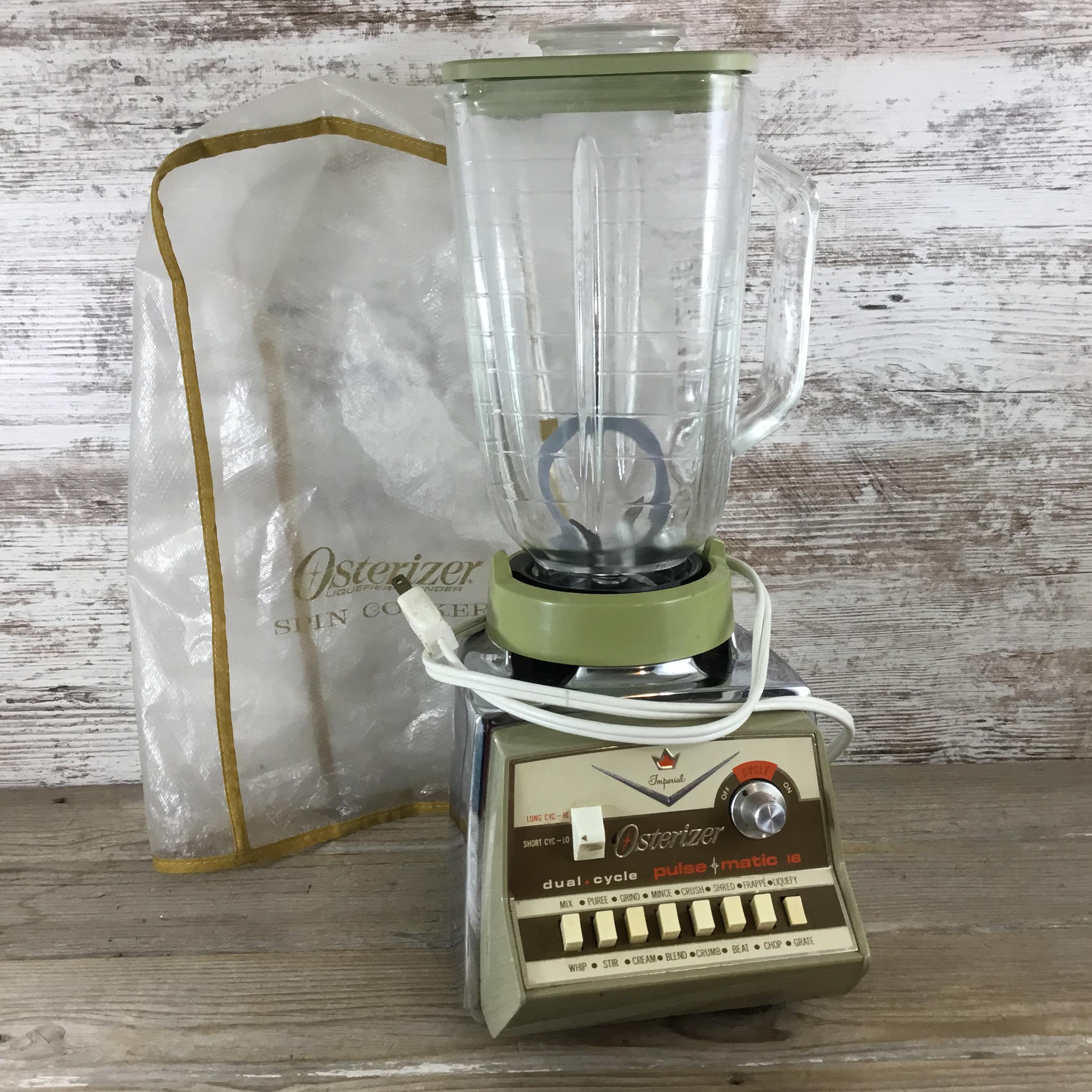 Vintage Osterizer Imperial Pulse-matic 16 Dual Cycle Blender