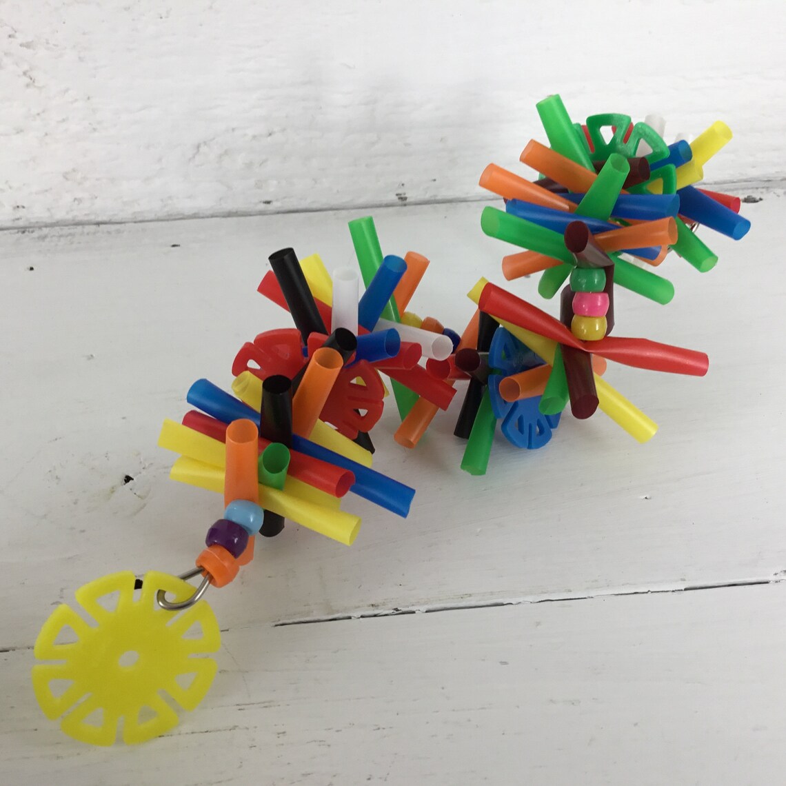 Small Bird Toy Straw Toy Bird Toys Parrot Toy Sm. Silly Etsy