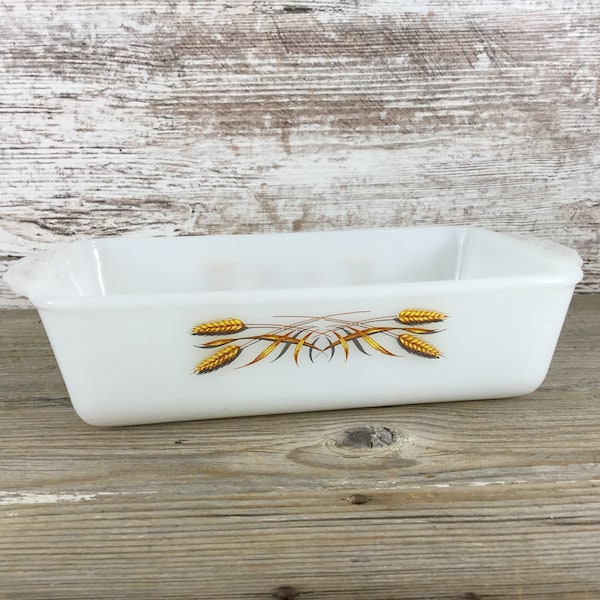 Fire King Loaf Pans Etsy