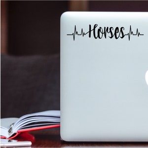 Horses Heartbeat Decal