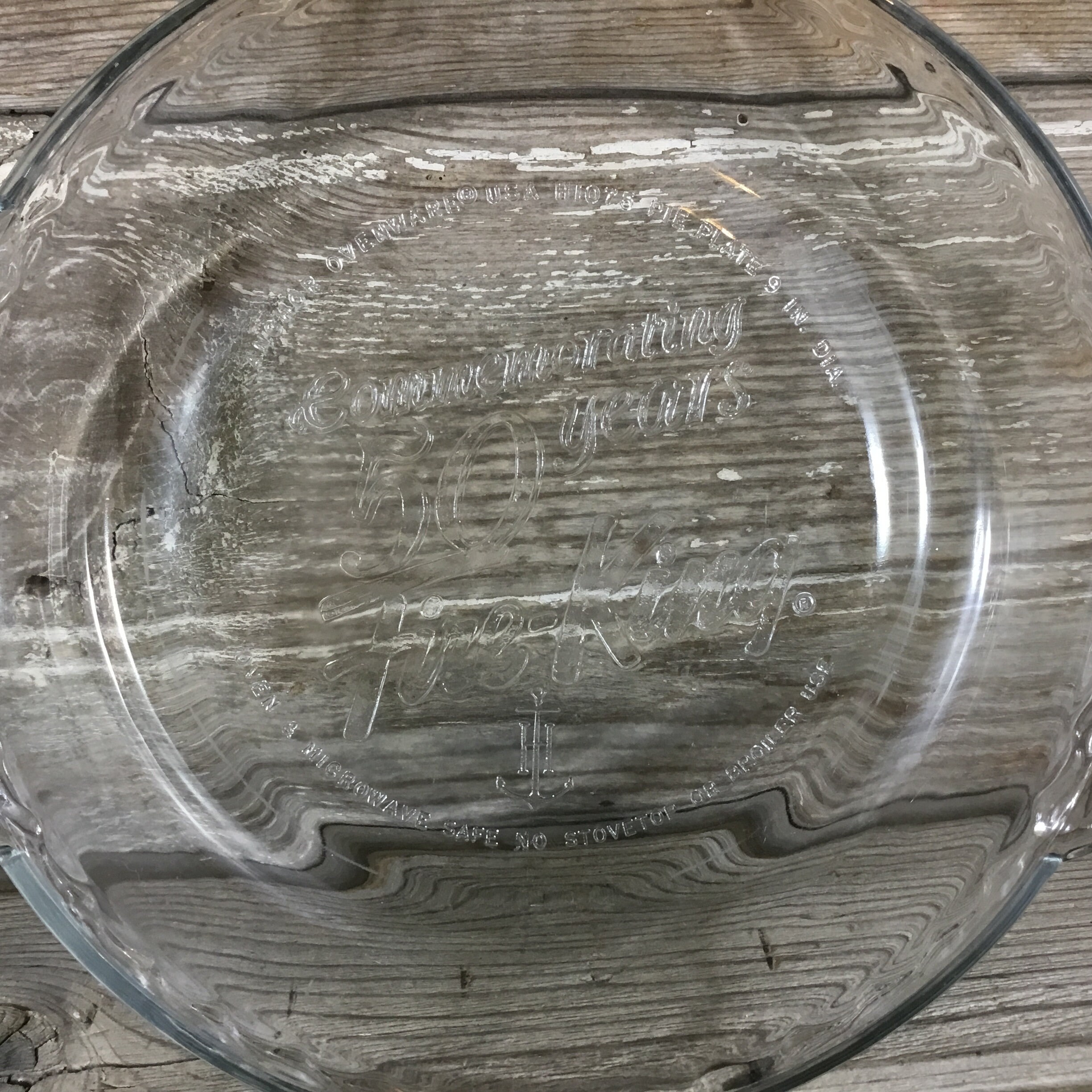 fire king pie plate
