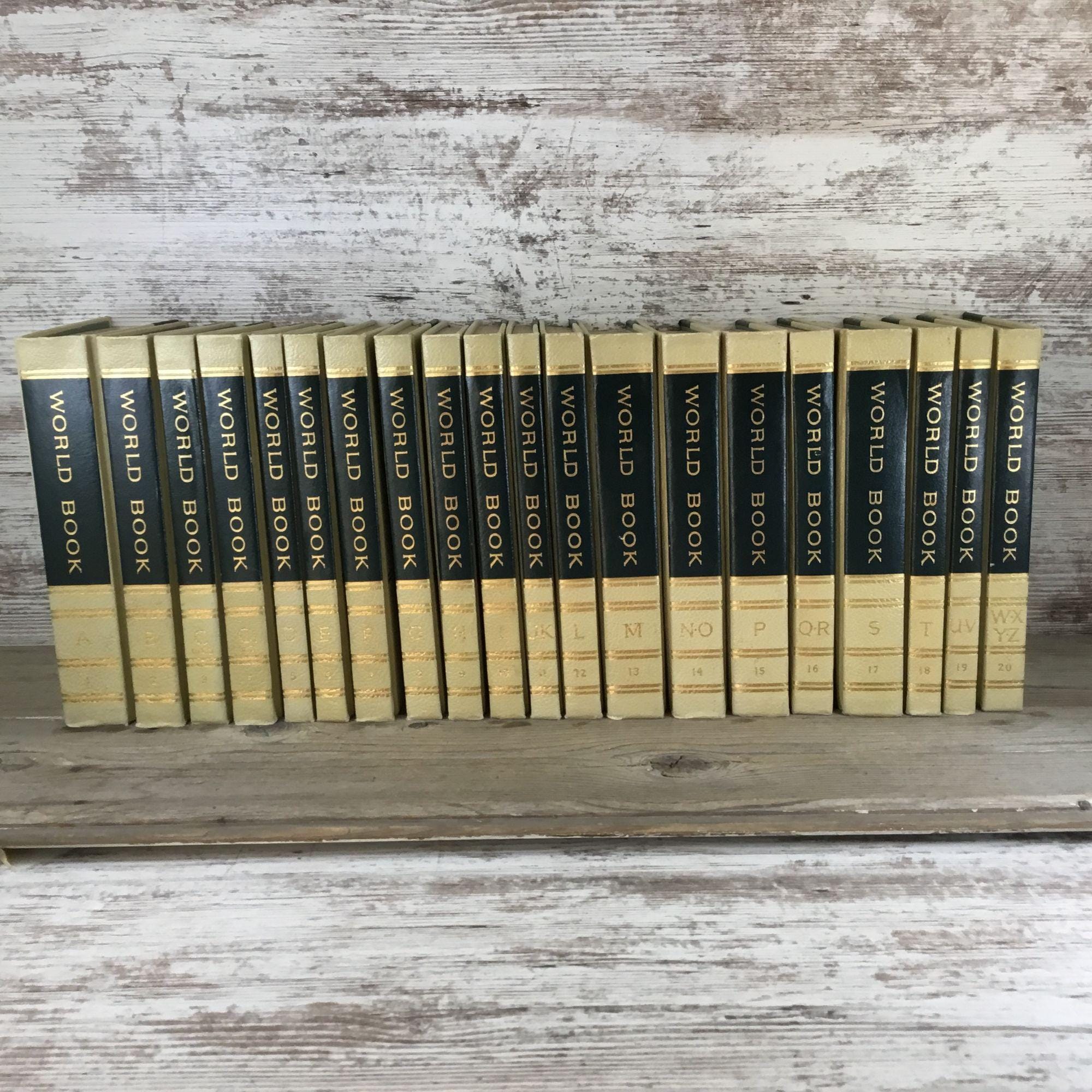 The World Book Encyclopedia 50th Anniversary 1966 20 Volume Set - Etsy