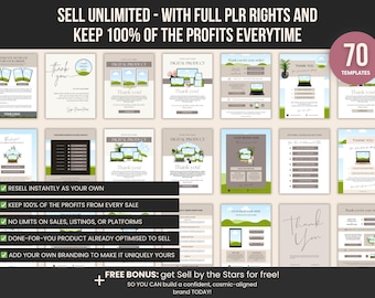 Etsy-Download-Leitfaden Vorlage | Canva Bearbeitbares Mockup | Digitales Shop-Tool für herunterladbare Produktlinks