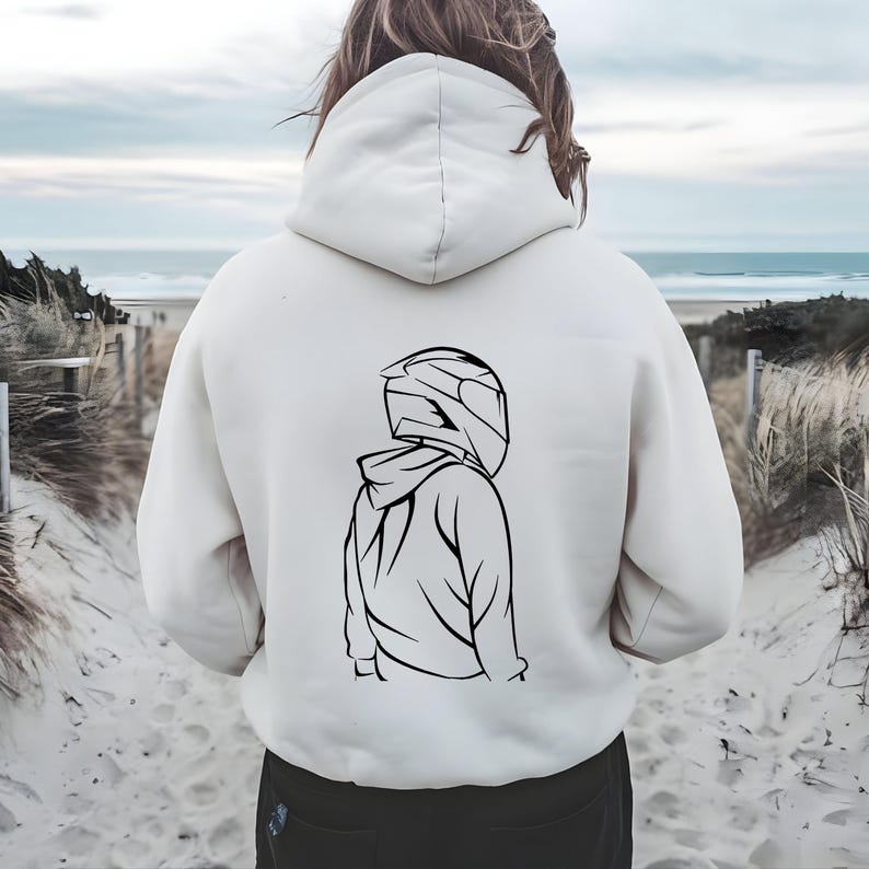 Trendy Biker Hoodie: Graphic Motorcycle Apparel image 4