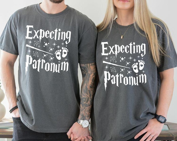 Expecting Patronum T-Shirt: Harry Potter Pregnancy Reveal Tee