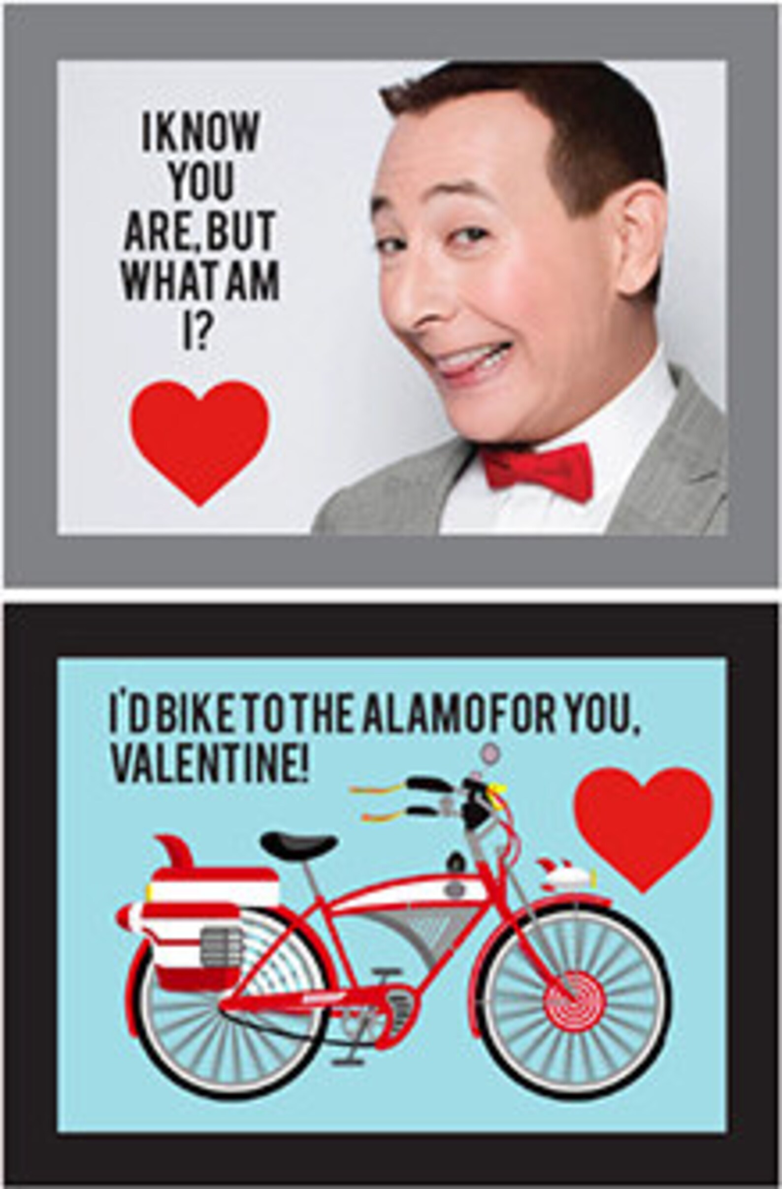 Pee-wee Herman Printable Valentines Download and Print | Etsy