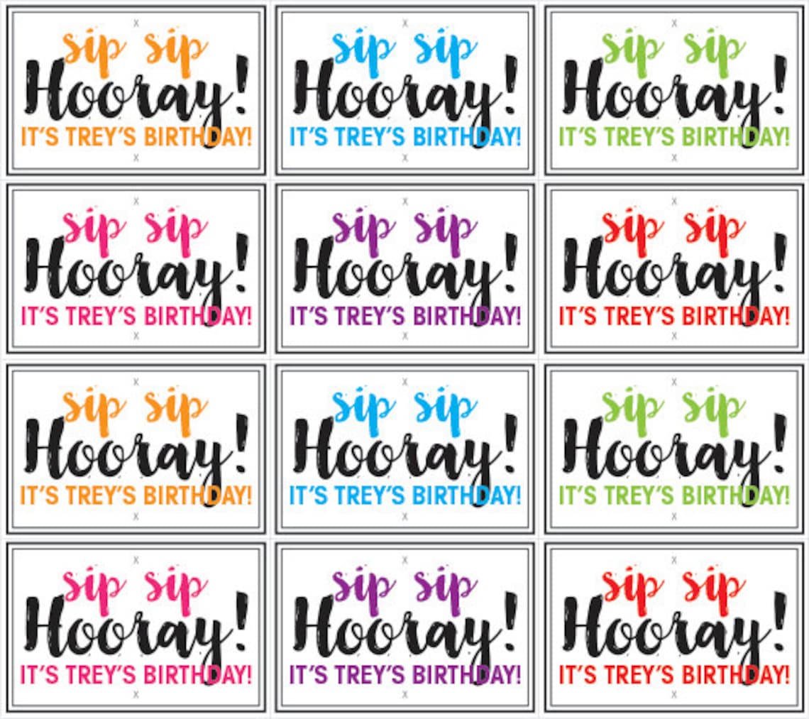 sip-sip-hooray-birthday-straw-tags-customizable-printable-etsy