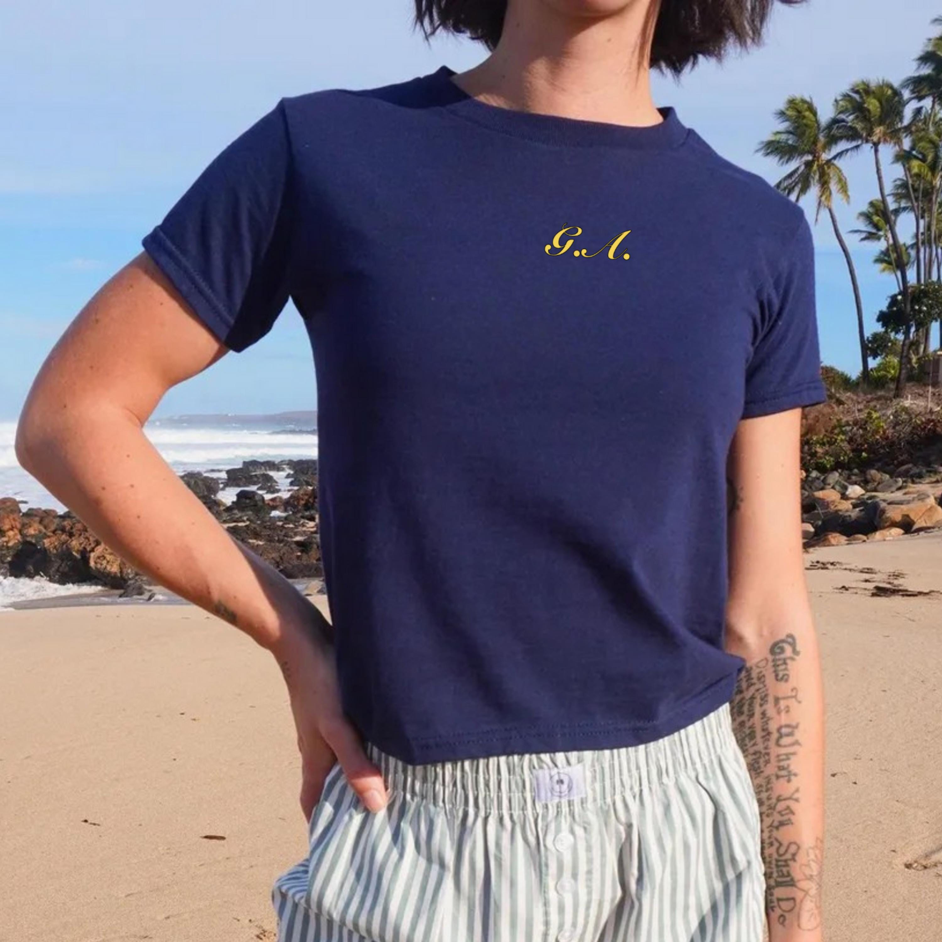 Gracie Abrams グレイシーエイブラムス Tシャツ ネイビー 新品M Gracie Abrams グレイシーエイブラムス Tシャツ ネイビー 新品M