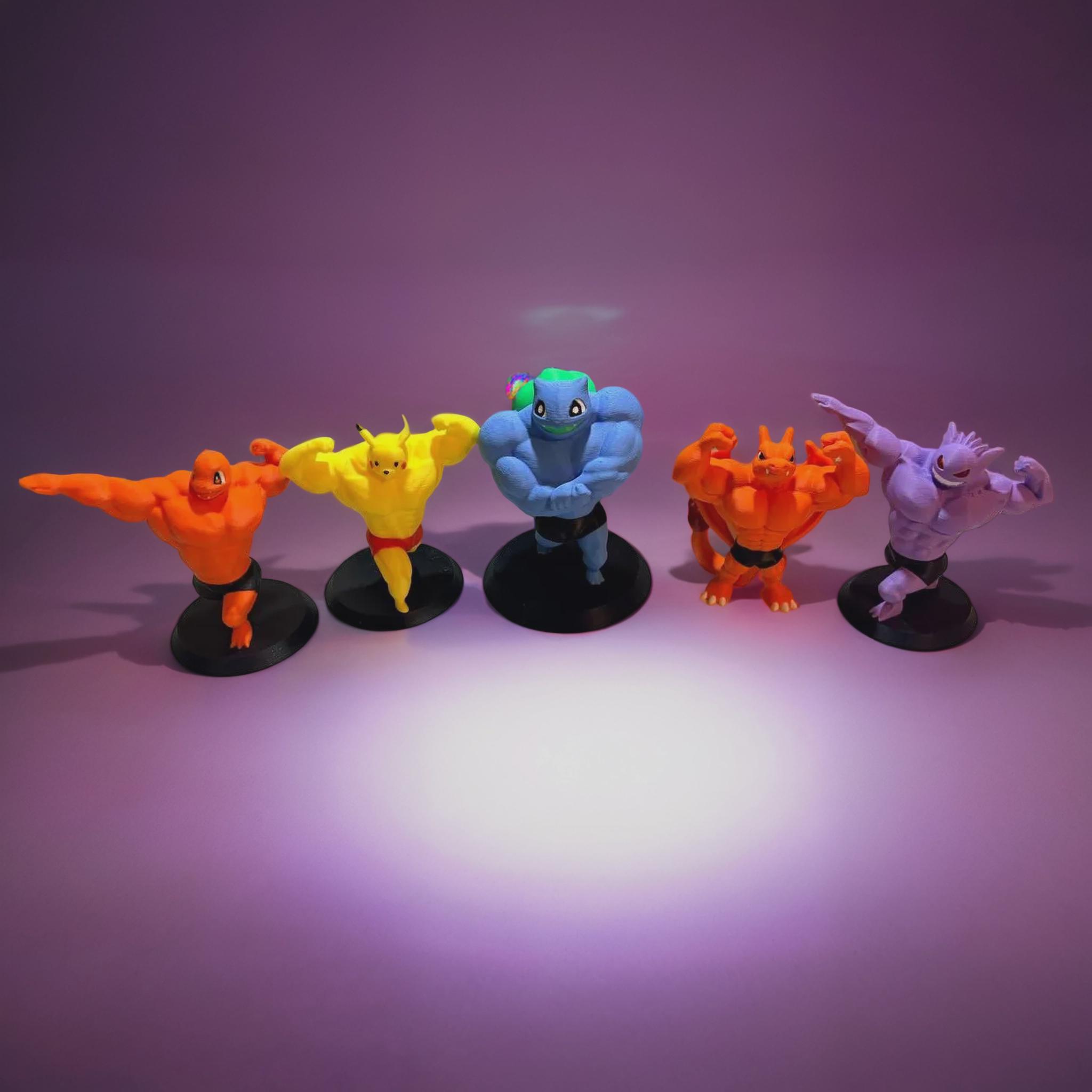 Chibi Collectible Figures — Character Set - Etsy