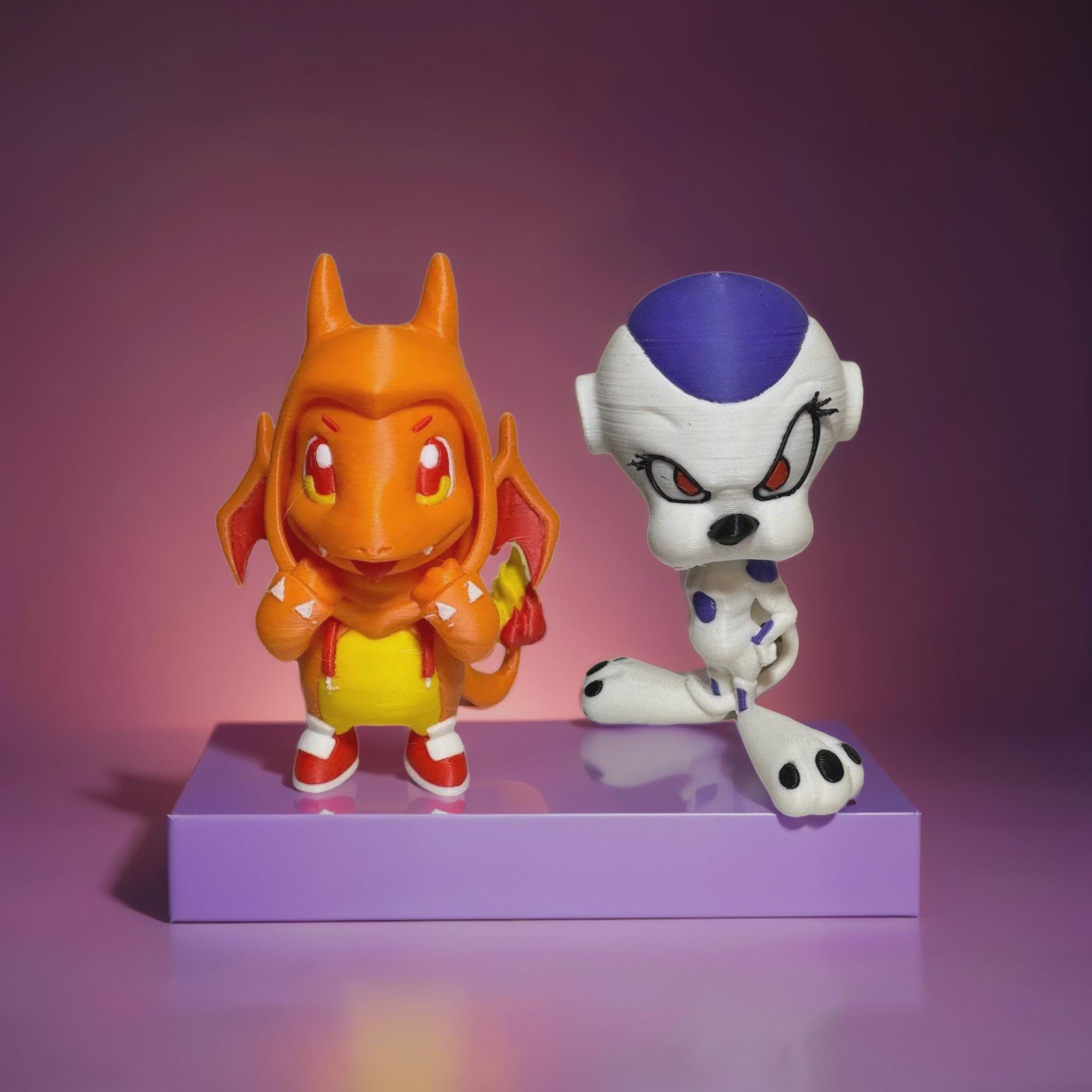 Chibi Collectible Figures — Character Set - Etsy