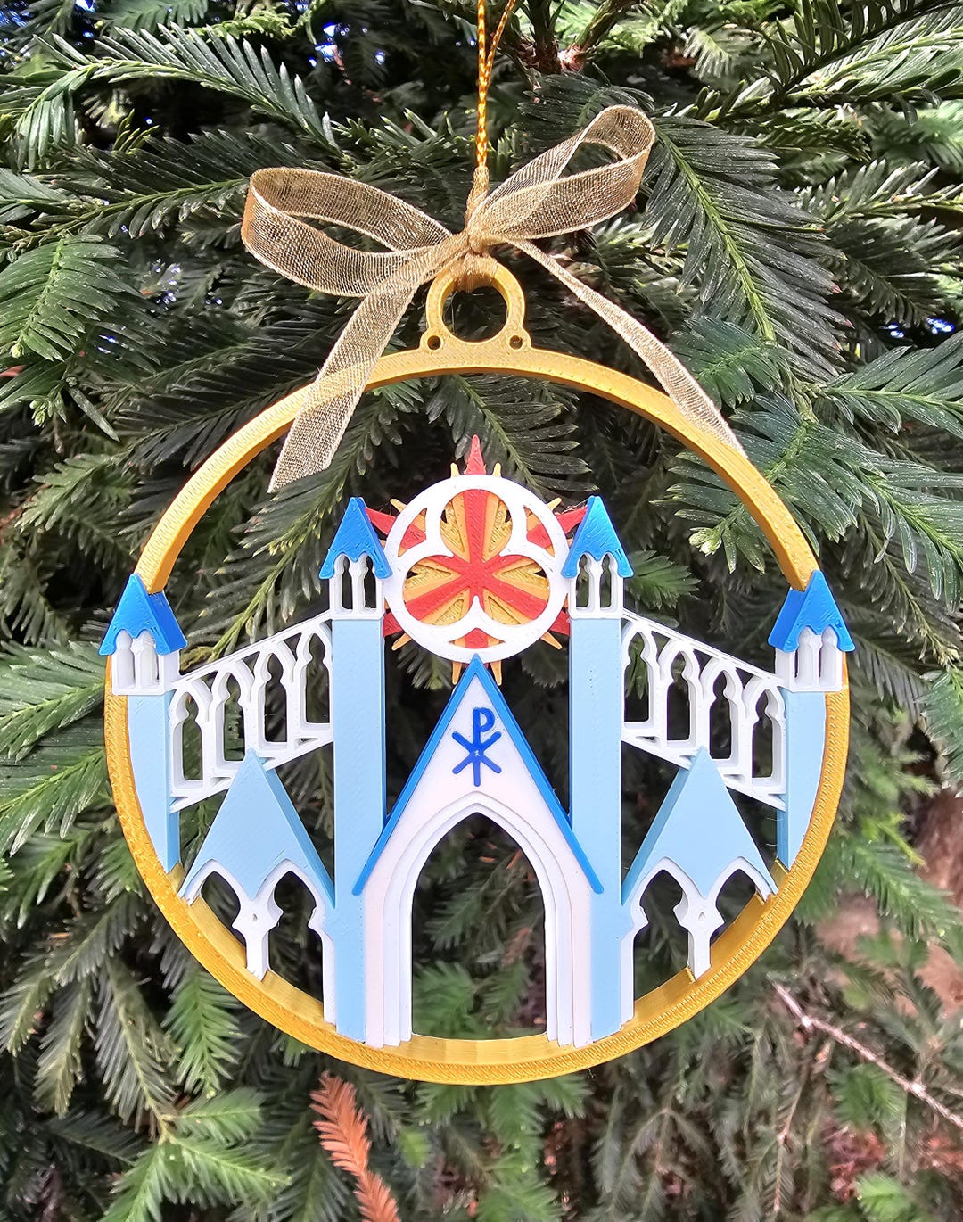 3D Printed Kingdom of God Christmas Ornament - Etsy