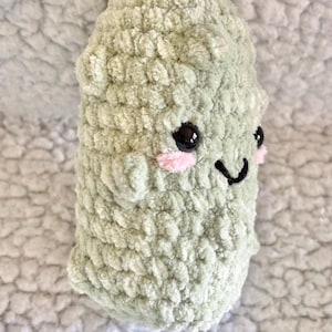 Dill-ightful Friend | Crochet Pickle Plushie | Dill-pal