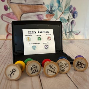 Stamps, educational tools, education, reading, reading comprehension, teachers, speech therapy, special education, speech, therapy, teaching