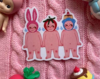 Angel Babies Sticker