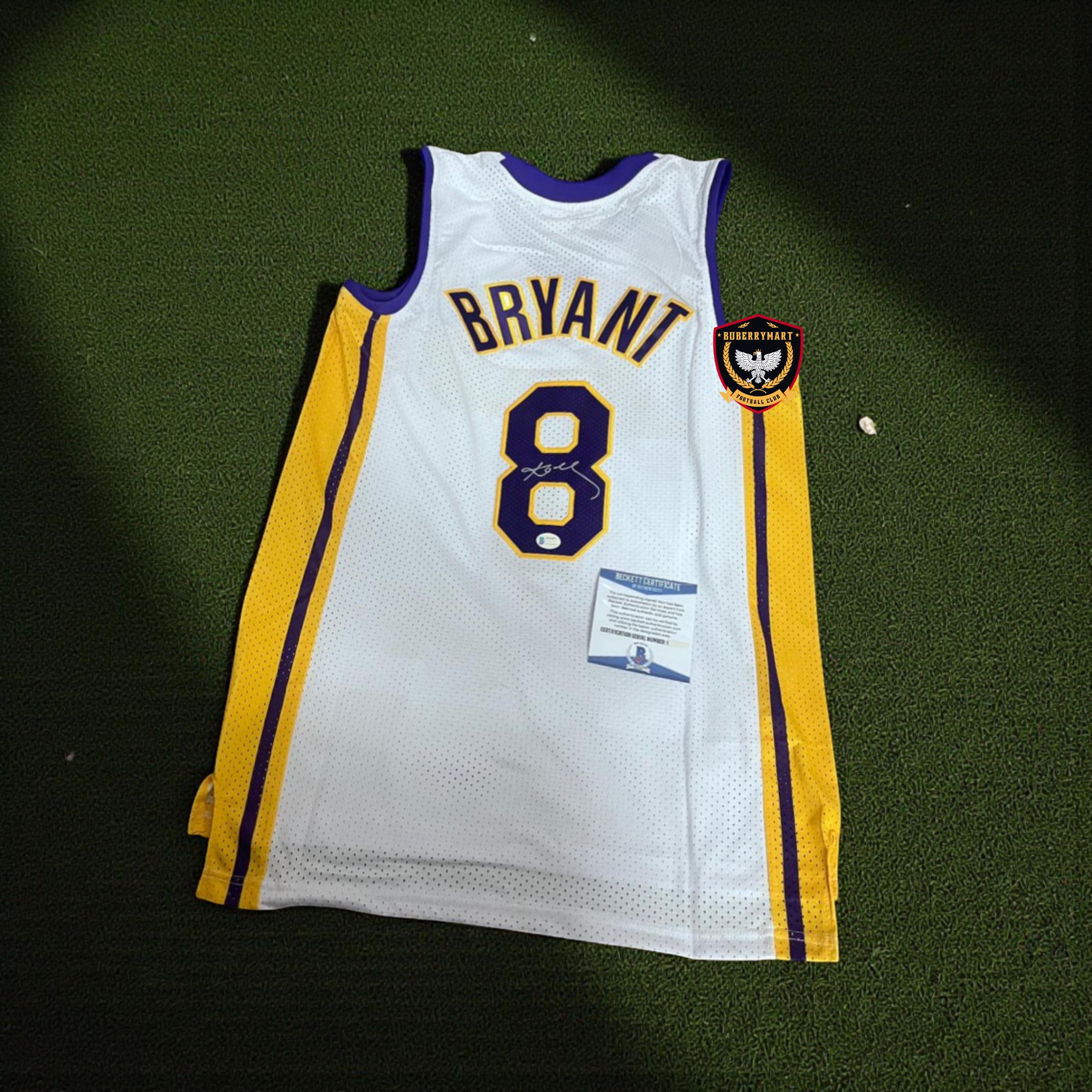 kobe bryant jersey white 8