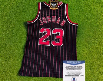 M. Jordan Signed Jersey | Beckett Certified (BAS) Autograph