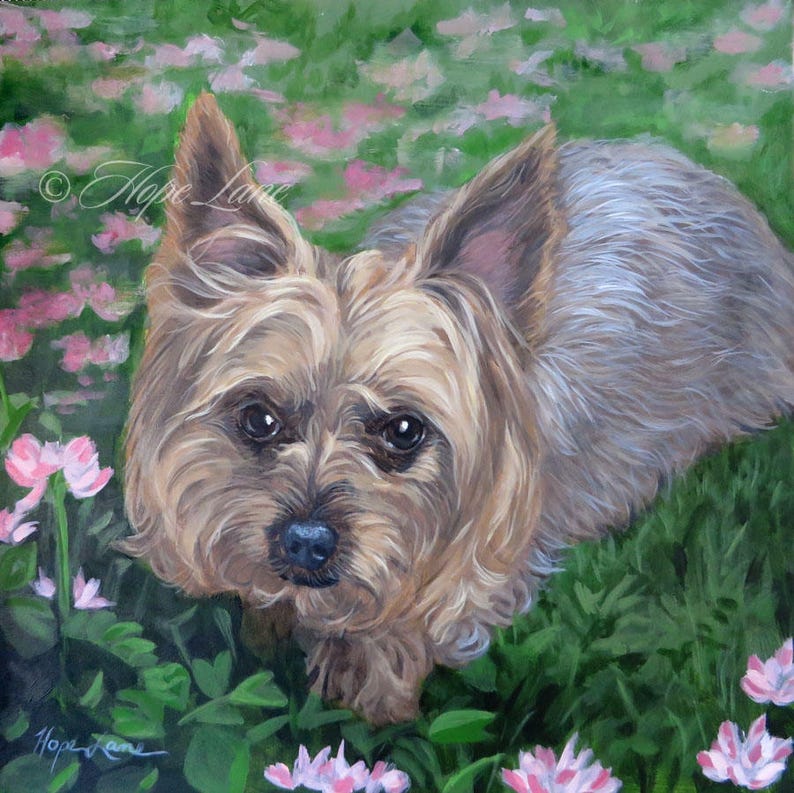 Wind in His Ears Dog in Car Custom Pet Portrait Rescue Dog Etsy