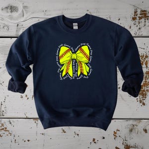 Softballmom, Custom Softball Sweatshirt, Softball Mom Personalized, Softball Gameday Mom, Coquette Softball, Softball-mom-shirt, Cute Unisex