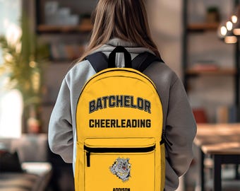 Custom Sports Team Backpack Personalized Mascot Logo Name Matching Spirit Sports Bag for Athletes Team Sports Bags Gift for School Teams