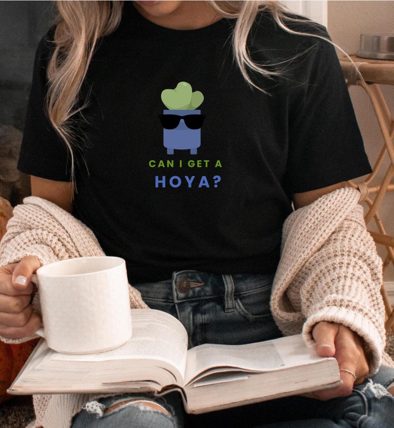 Funny Plant Lover Can I Get A Hoya t-shirt, Hoya shirt, plant mom, cute plant shirt, plant humor shirt, Hoya Kerrii, Hoya Heart Plant