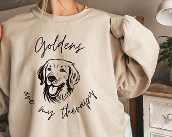 Golden retriever sweatshirt golden retriever mom, golden retriever sweatshirt, golden retriever dog lovers, golden retriever crewneck