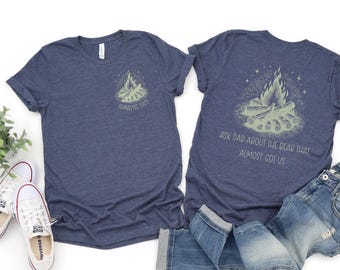 Funny Camping Family Vacation Shirts Custom Family Vacation Tee Mountain Vacation Shirt Personalized Family Camping Shirts Matching RV Trip