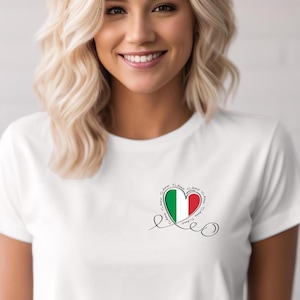 Ti Amo Italian saying shirt, I love You Italian shirt, Show your Italian Pride Valentine&#39;s Day Shirt, Italian girl shirt, Italy shirt
