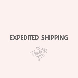 Expedited Shipping - requires pre-approval