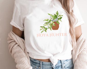 Hoya Plant Shirt, Plant Lovers Shirt, House Plant Gift, Plant Lady Gift Tee, Green Thumb Gift, Gardener T-Shirt, Hoya Shirts, Plant Shirte