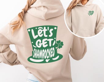 Shamrocked St Patricks Day Sweatshirt Lucky St Patricks day shirt St Paddys Day Sweater St Pattys Pub Crawl St Patricks Day Drinking Shirt