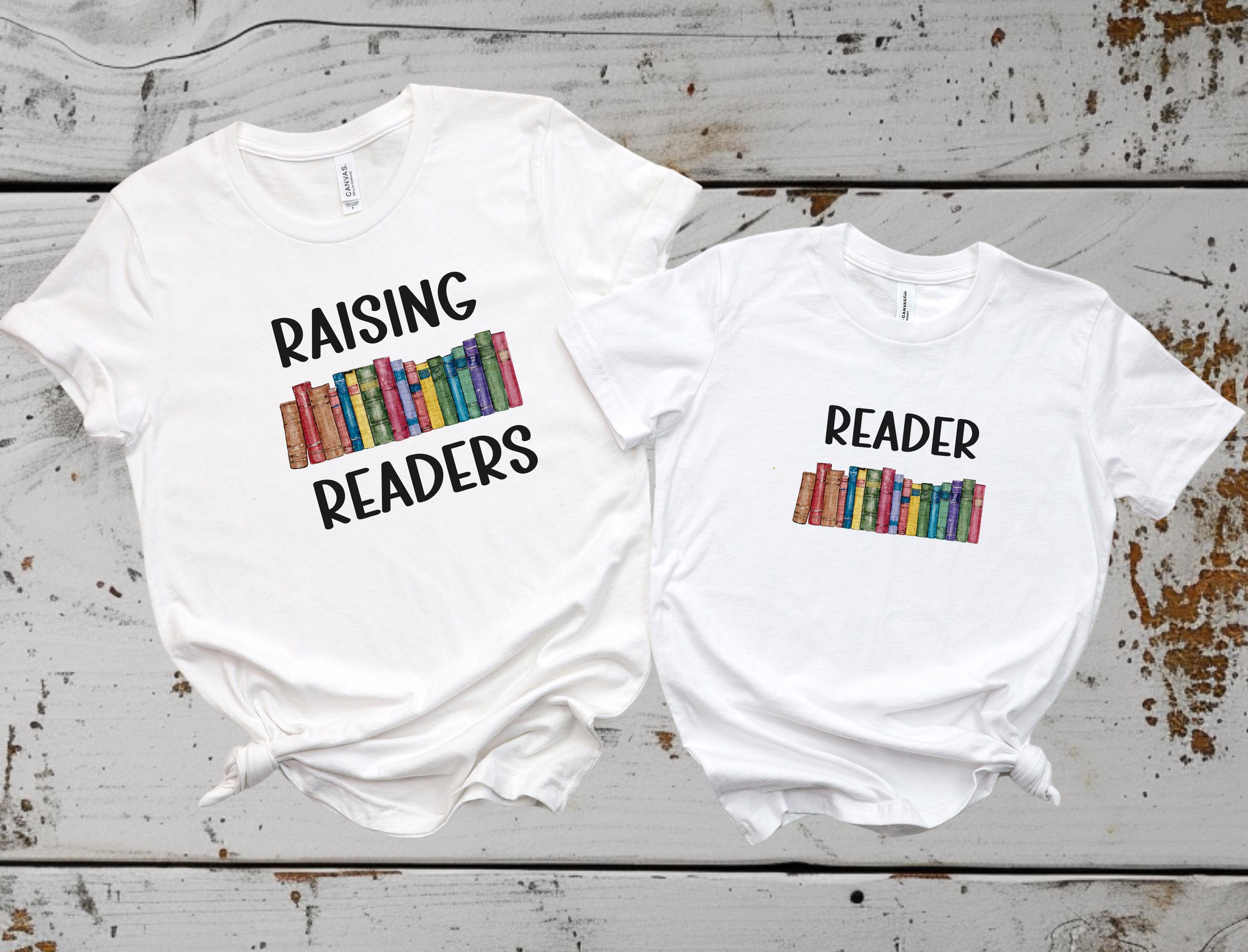 Reading Shirts Mommy and Me Matching Tees Reading Month Cute