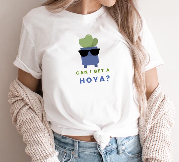 Funny Plant Lover Can I Get A Hoya t-shirt, Hoya shirt, plant mom, cute plant shirt, plant humor shirt, Hoya Kerrii, Hoya Heart Plant