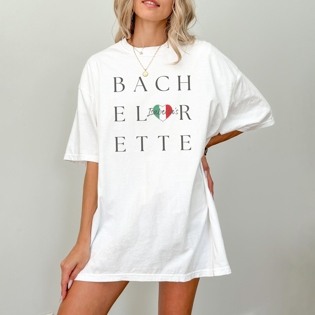 Italianbach Merch Custom Bachelorette Gift Italian Bach Shirts Bach Shirts Matching ...