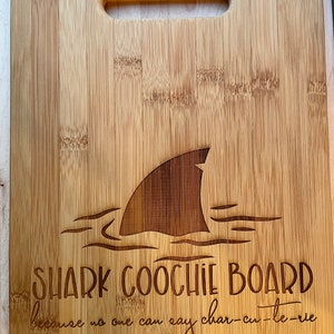 Shark Funny Charcuterie Cutting Board Gift image 4