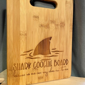 Shark Funny Charcuterie Cutting Board Gift image 3